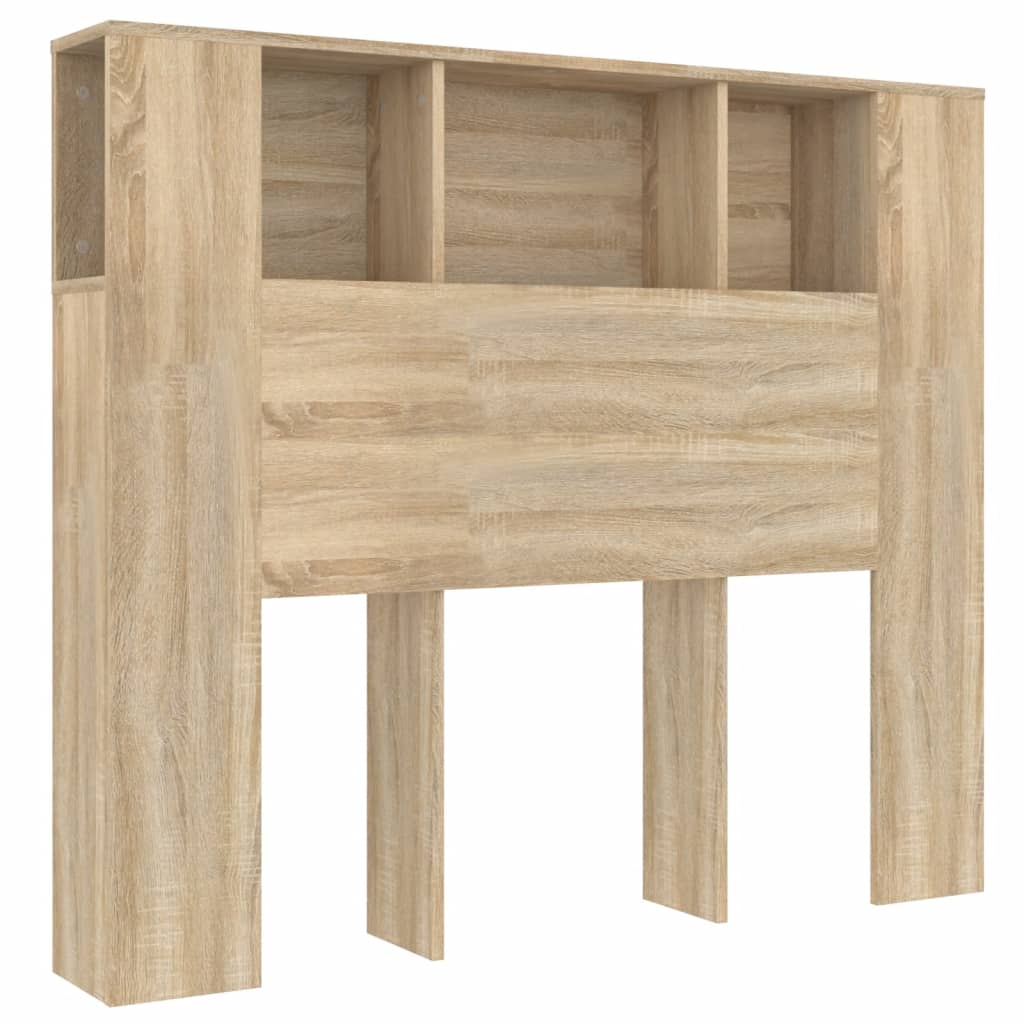 Sengegavlskap sonoma eik 120x18,5x102,5 cm