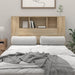Sengegavlskap sonoma eik 120x18,5x102,5 cm
