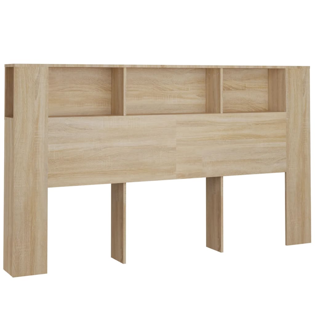 Sengegavlskap sonoma eik 180x18,5x104,5 cm
