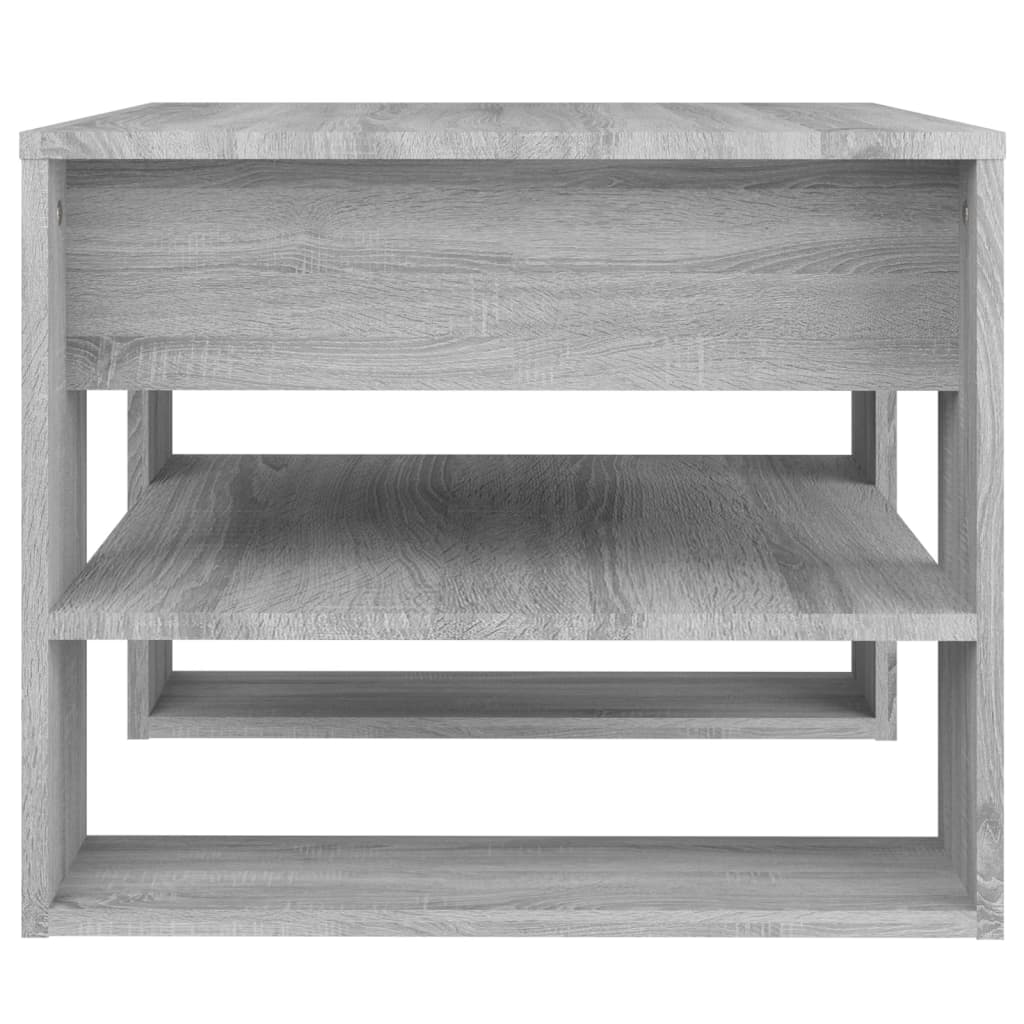 Salongbord grå sonoma 55,5x55x45 cm konstruert tre