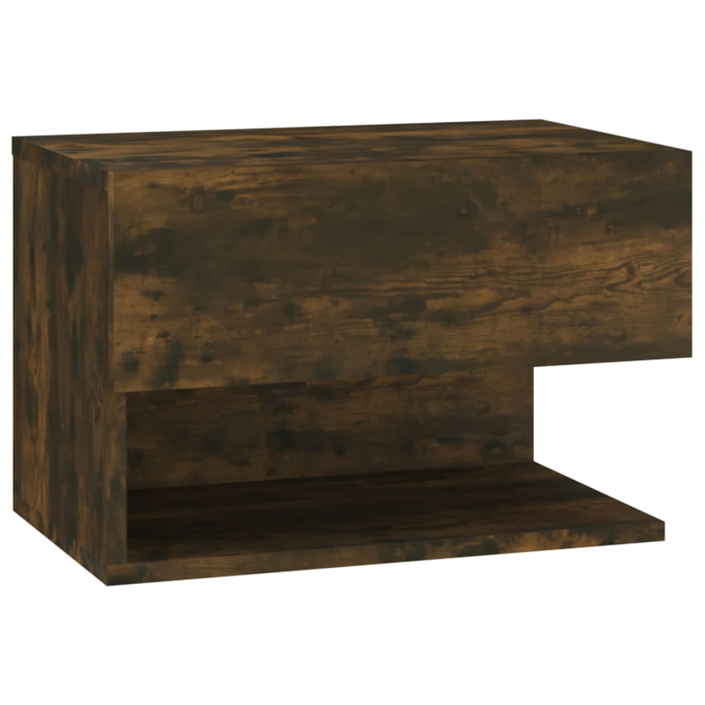Veggmontert nattbord sonoma oak