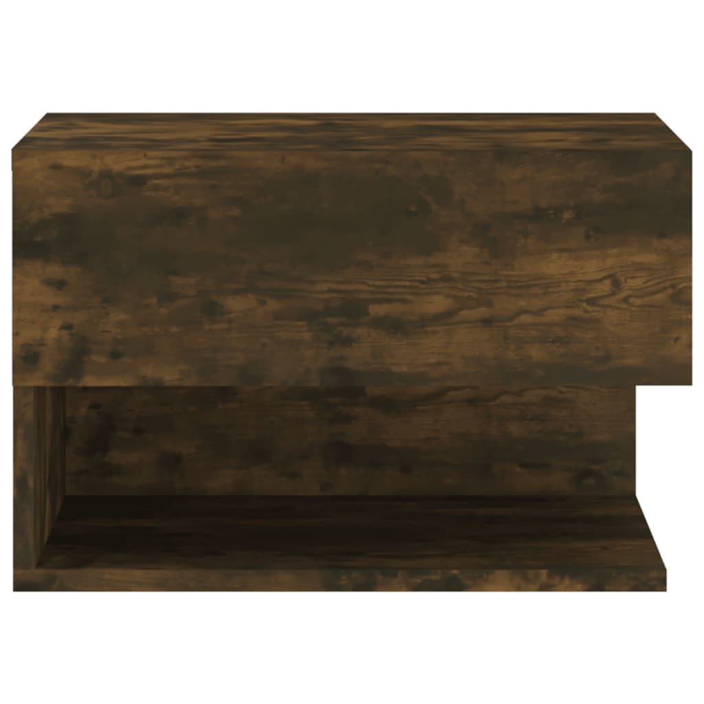 Veggmontert nattbord sonoma oak