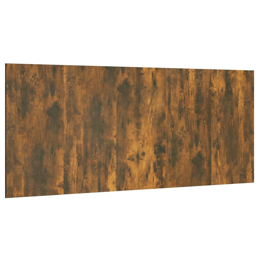 Sengegavl røkt eik 200x1,5x80 cm konstruert tre
