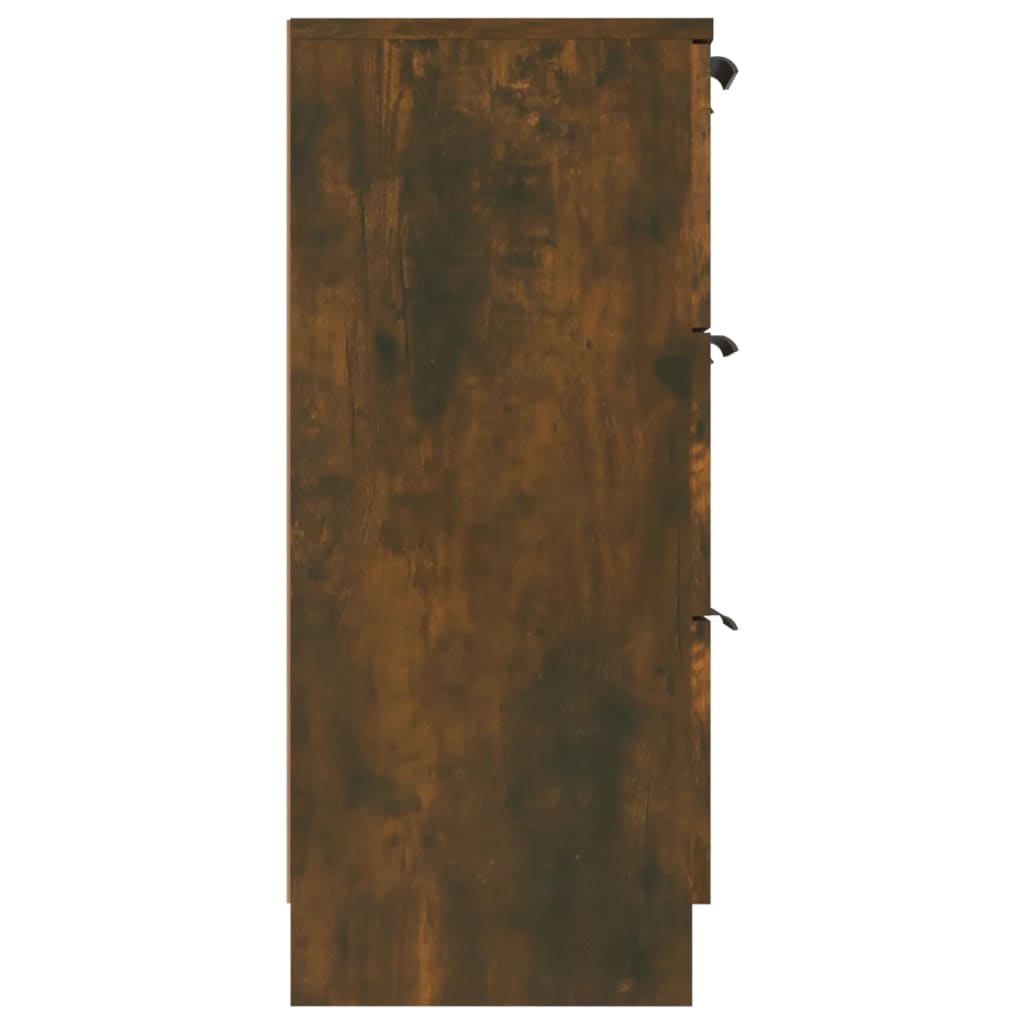 Skjenk røkt eik 60x30x70 cm konstruert tre