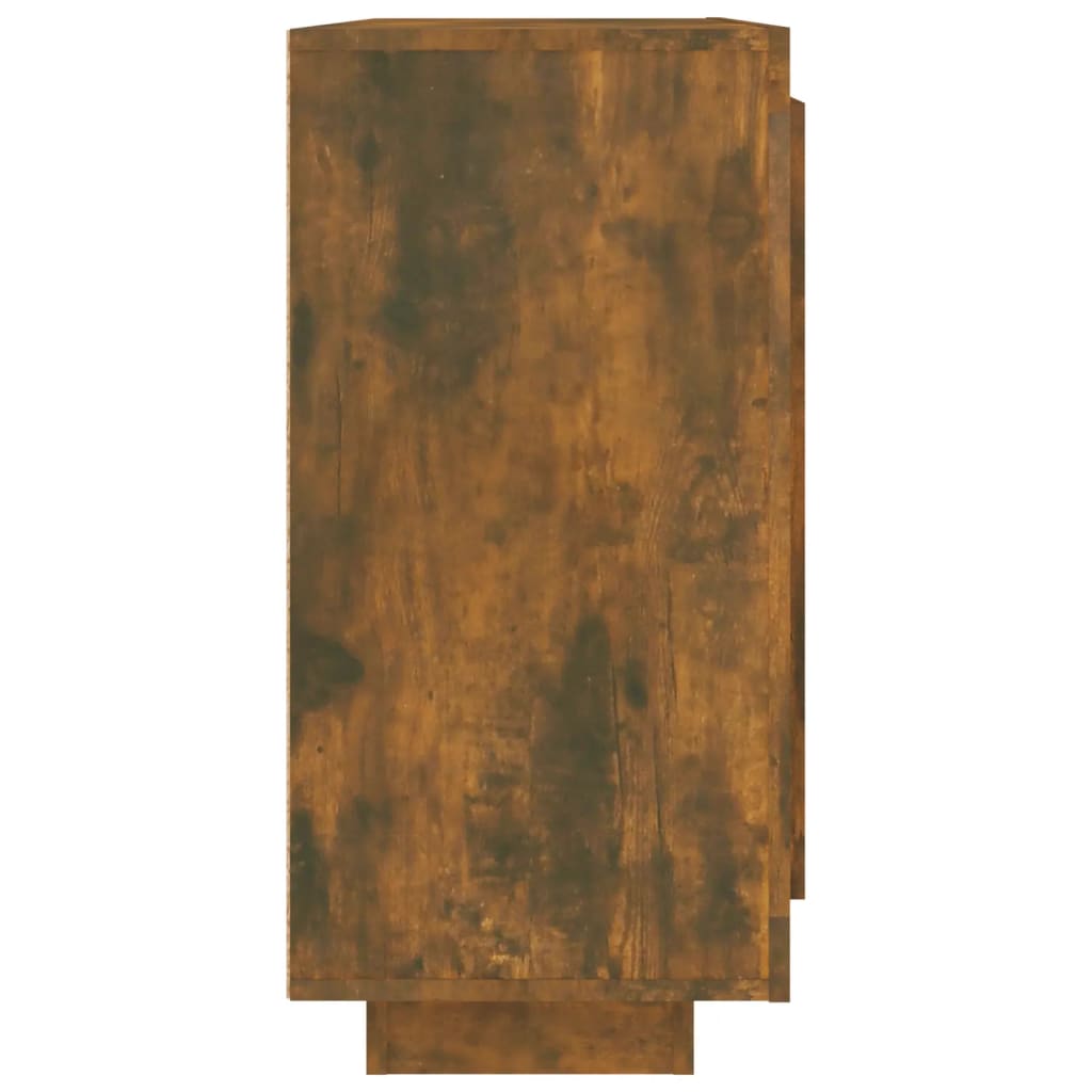 Skjenk røkt eik 92x35x75 cm konstruert tre