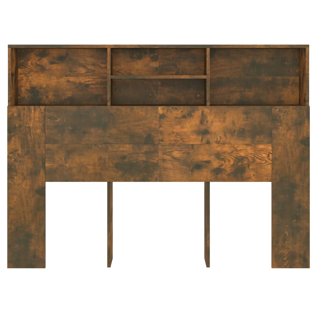 Sengegavlskap røkt eik 140x19x103,5 cm