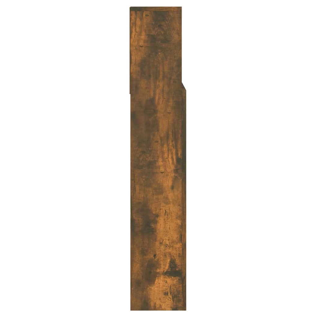 Sengegavlskap røkt eik 140x19x103,5 cm