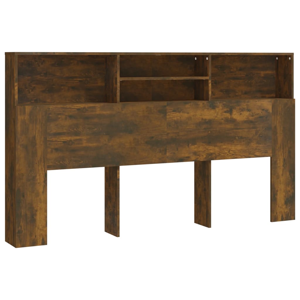 Sengegavlskap røkt eik 180x19x103,5 cm