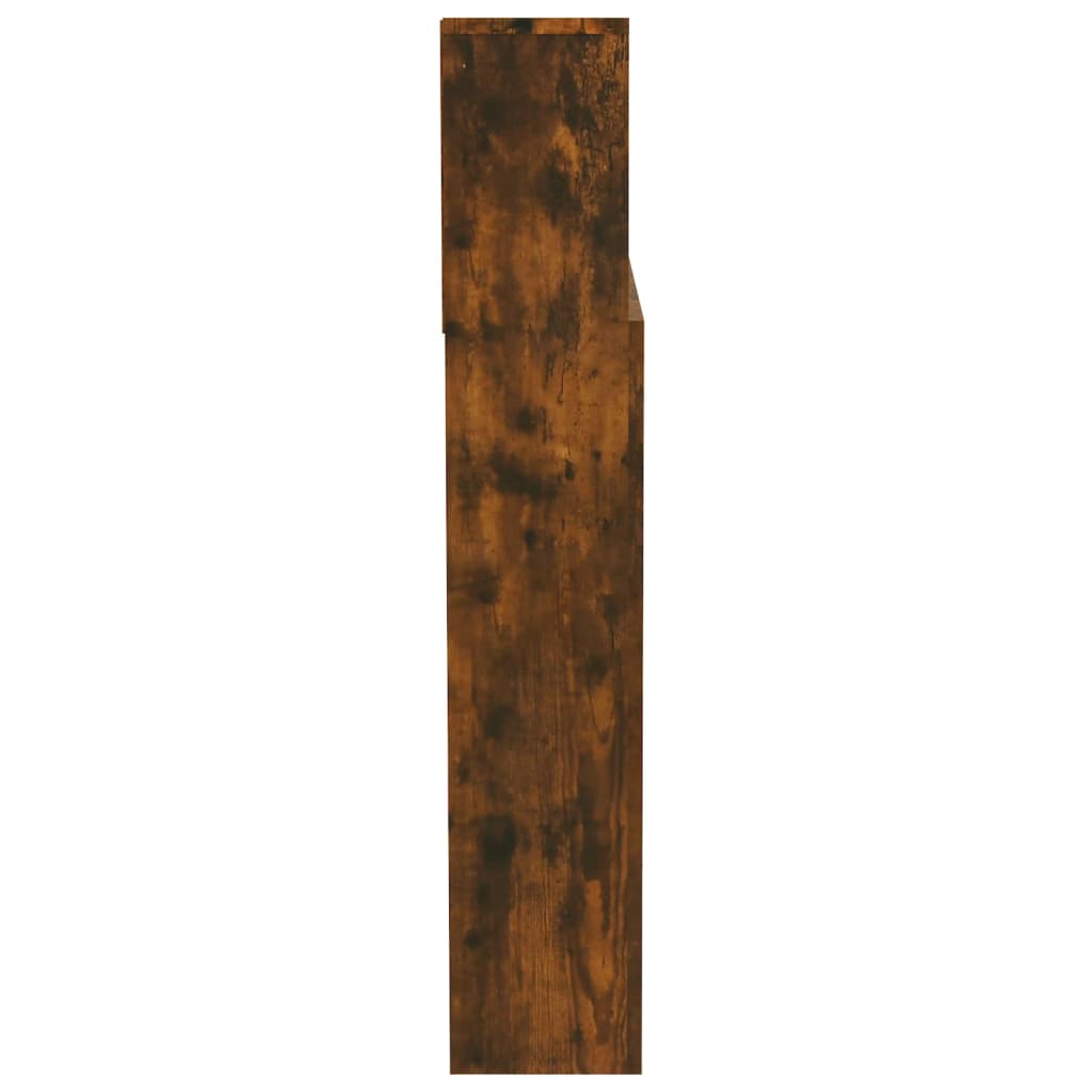Sengegavlskap røkt eik 200x19x103,5 cm