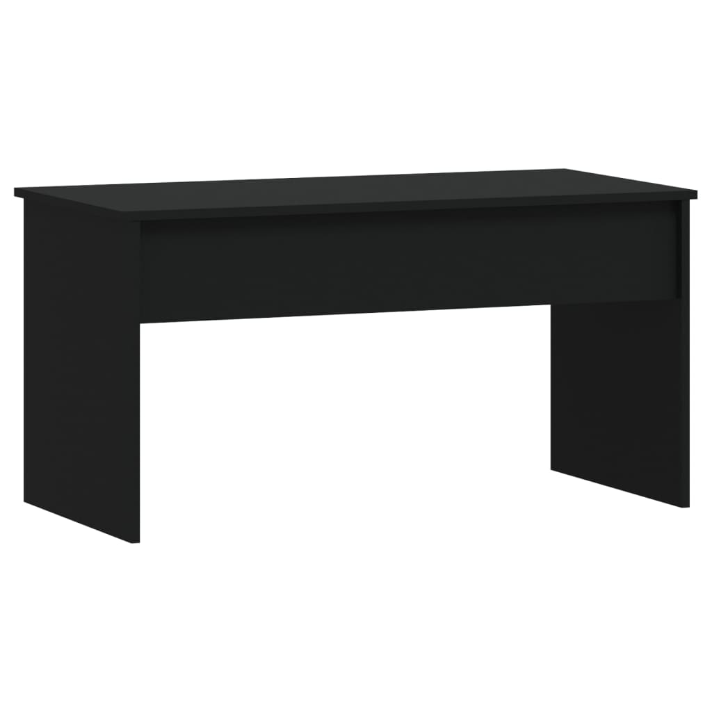 Salongbord svart 102x50,5x52,5 cm konstruert tre