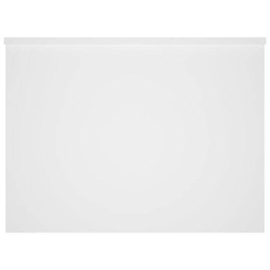 Salongbord hvit 80x55,5x41,5 cm konstruert tre