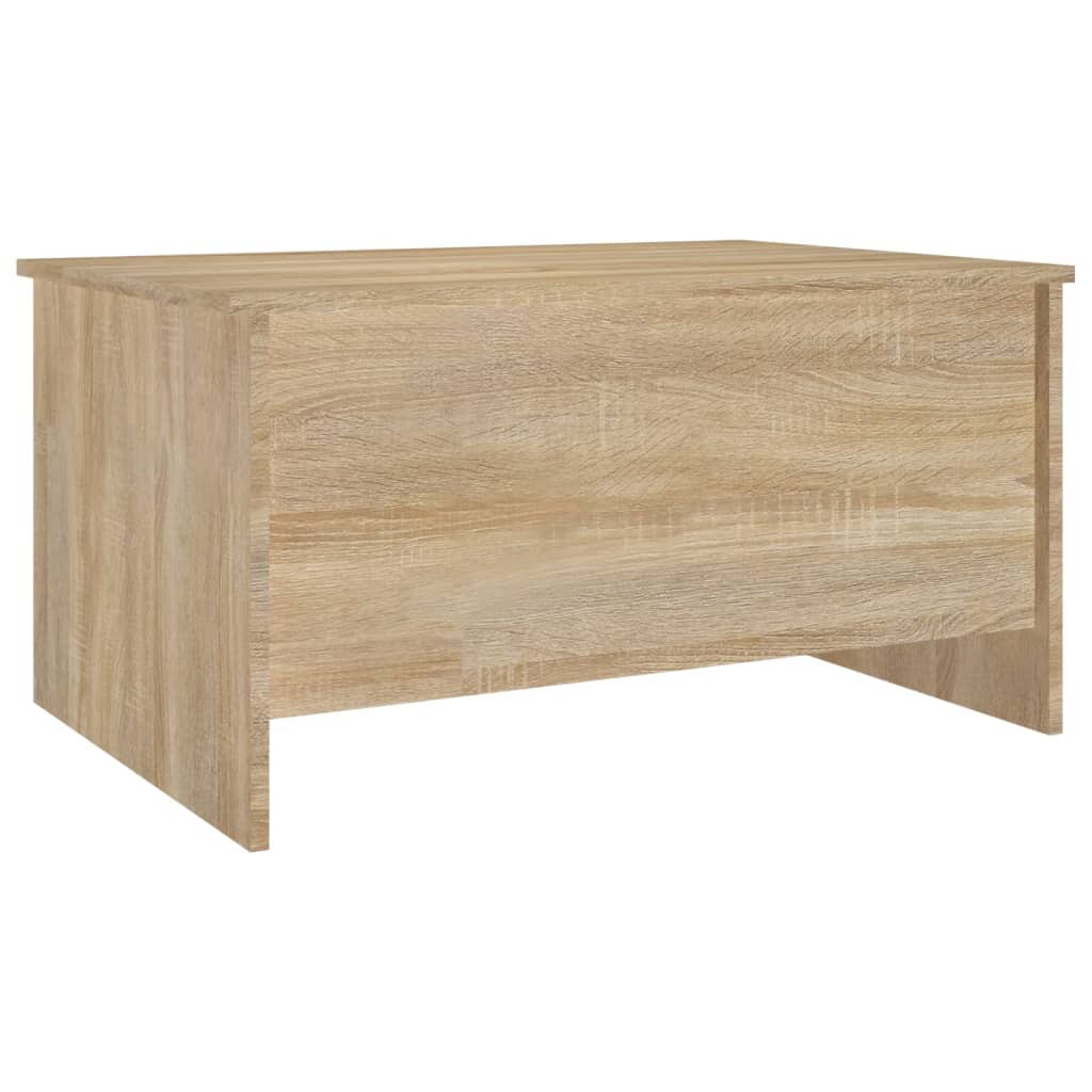 Salongbord sonoma eik 80x55,5x41,5 cm konstruert tre