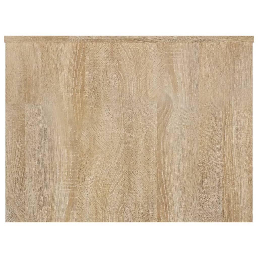 Salongbord sonoma eik 80x55,5x41,5 cm konstruert tre