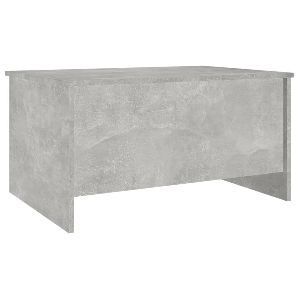 Salongbord betonggrå 80x55,5x41,5 cm konstruert tre