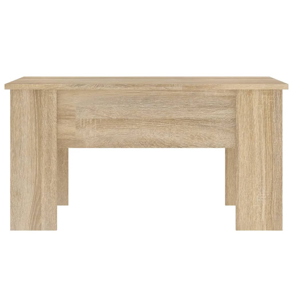 Salongbord sonoma eik 79x49x41 cm konstruert tre