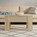 Salongbord sonoma eik 79x49x41 cm konstruert tre