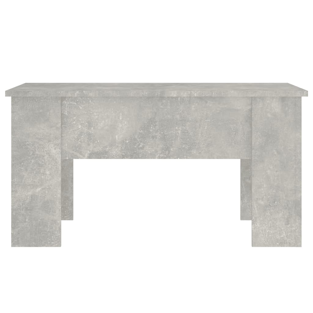 Salongbord betonggrå 79x49x41 cm konstruert tre