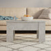 Salongbord betonggrå 79x49x41 cm konstruert tre