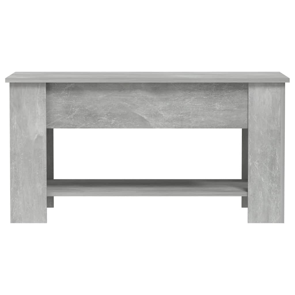 Salongbord betonggrå 101x49x52 cm konstruert tre