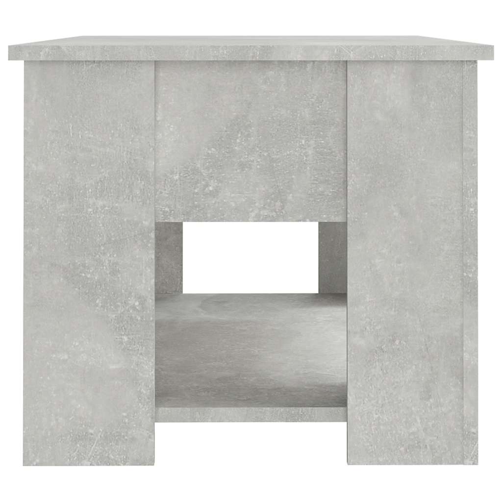 Salongbord betonggrå 79x49x41 cm konstruert tre