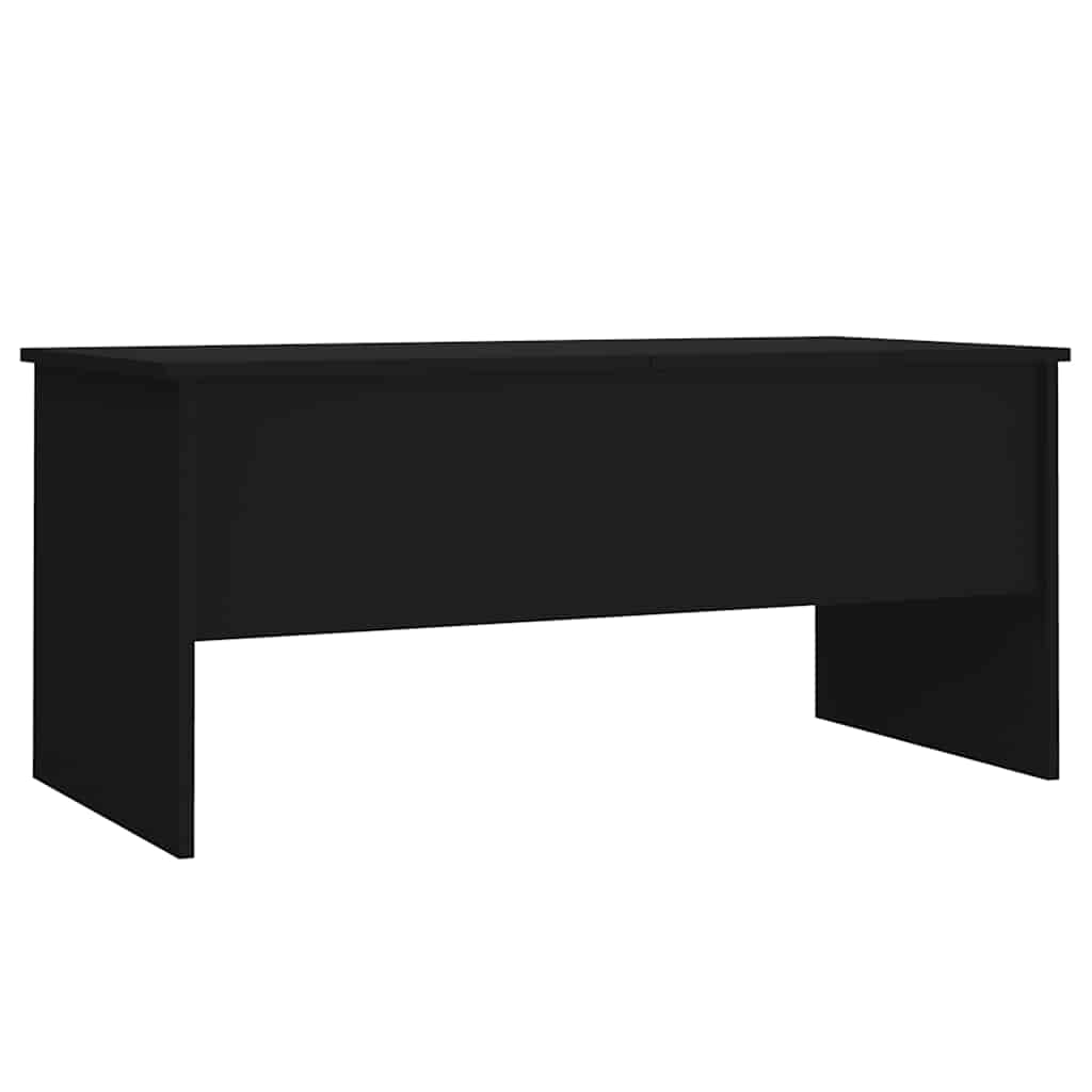 Salongbord svart 102x50,5x46,5 cm konstruert tre