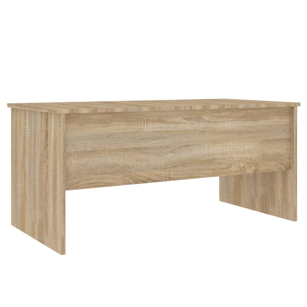 Salongbord sonoma eik 102x50,5x46,5 cm konstruert tre