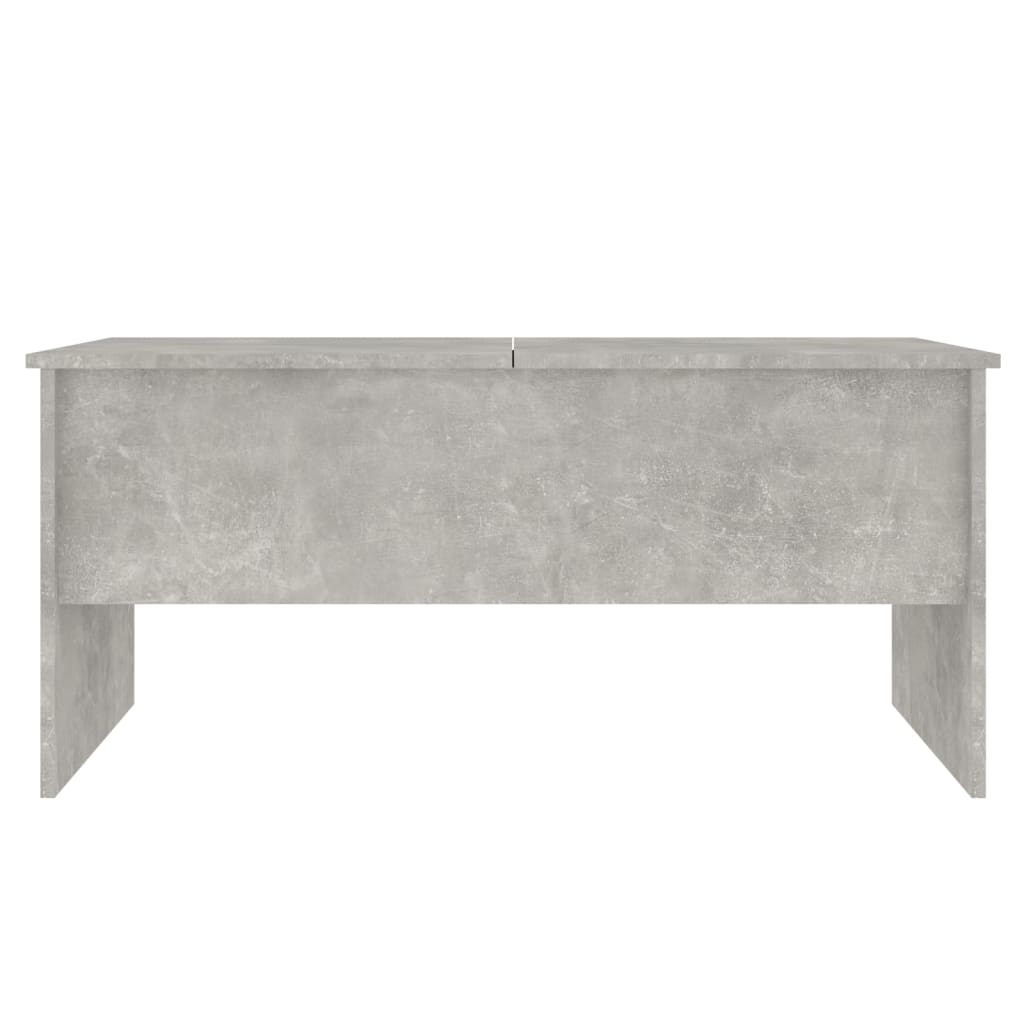 Salongbord betonggrå 102x50,5x46,5 cm konstruert tre
