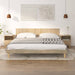 Nattbord 2 stk sonoma eik 40x35x47 cm