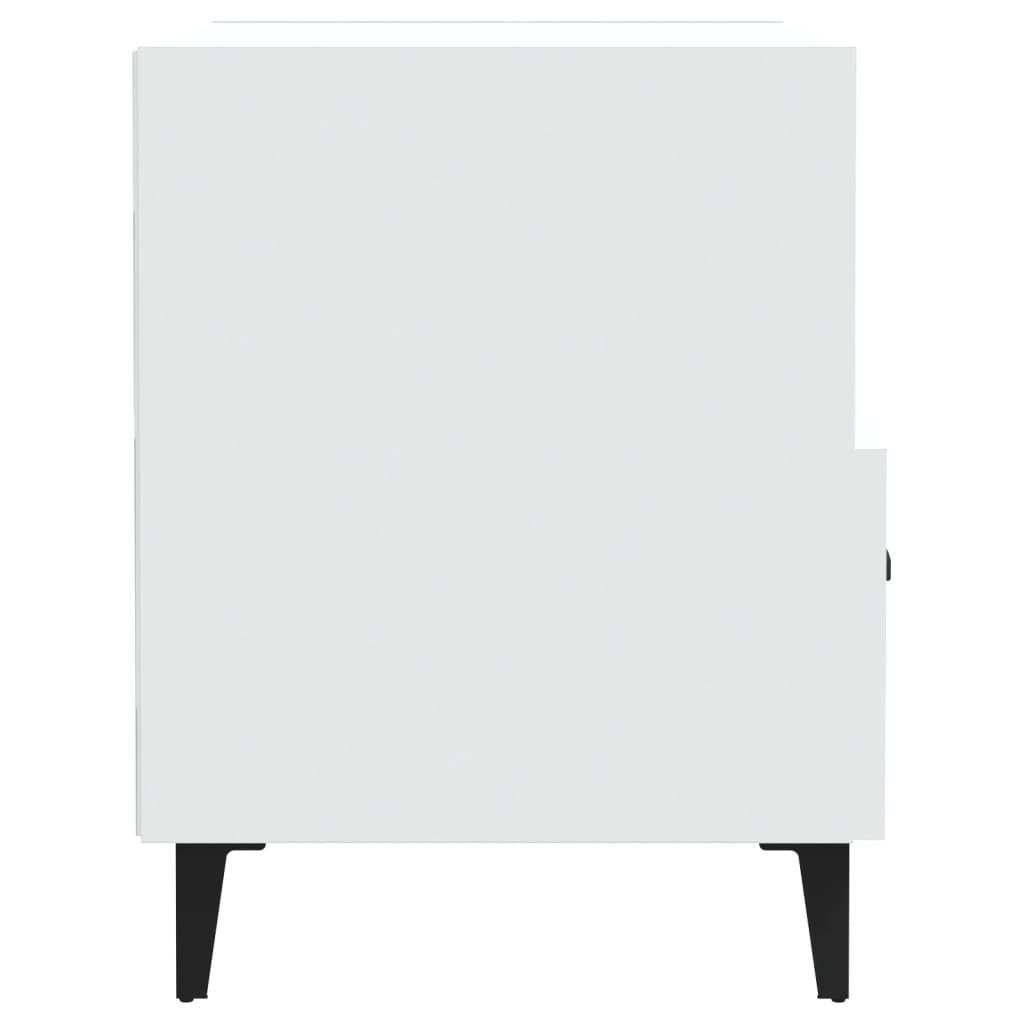 Nattbord hvit konstruert tre