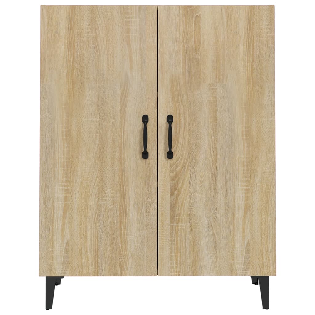 Skjenk sonoma eik 70x34x90 cm konstruert tre