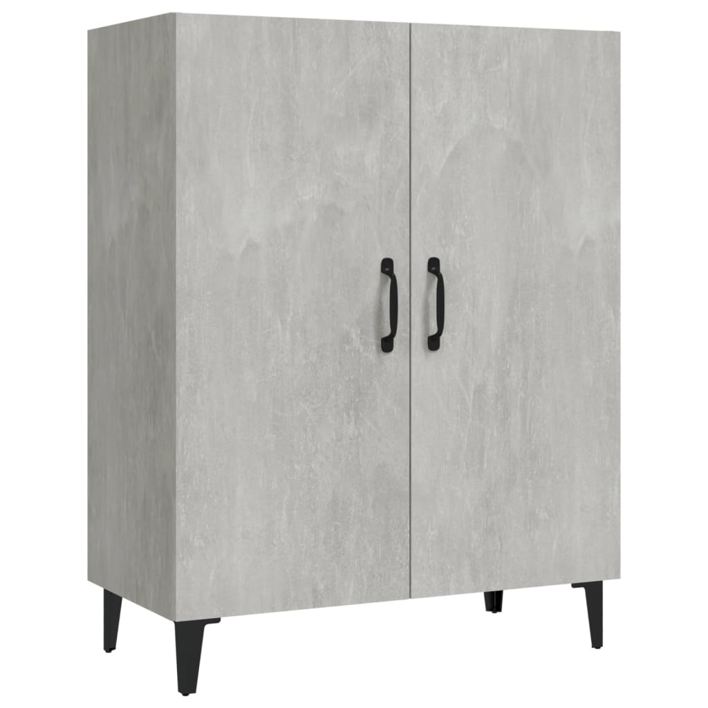 Skjenk betonggrå 70x34x90 cm konstruert tre