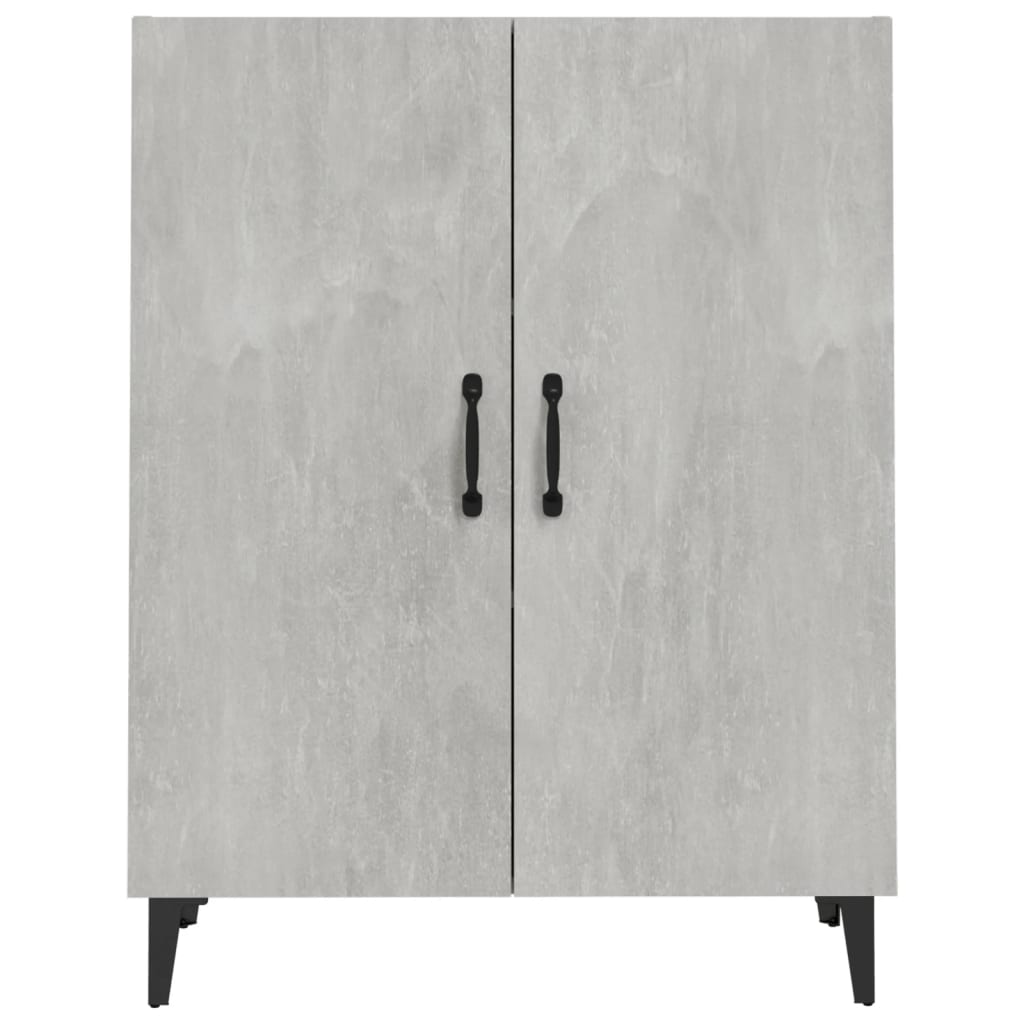 Skjenk betonggrå 70x34x90 cm konstruert tre