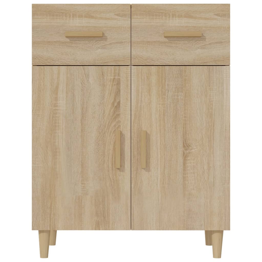 Skjenk sonoma eik 69,5x34x89 cm konstruert tre