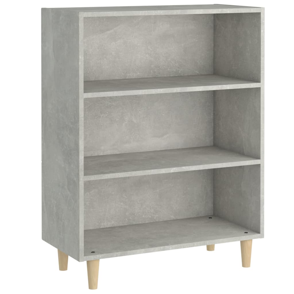 Skjenk betonggrå 69,5x32,5x90 cm konstruert tre