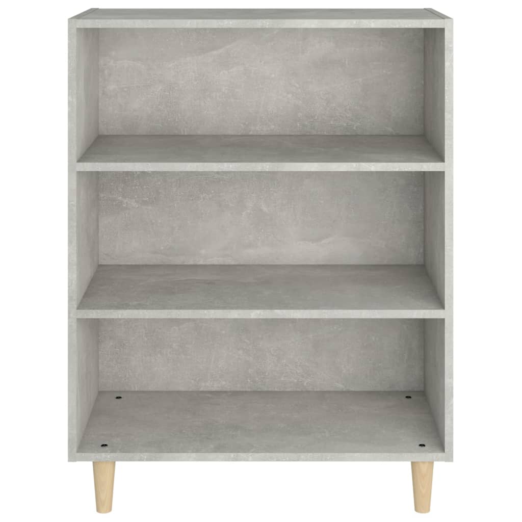 Skjenk betonggrå 69,5x32,5x90 cm konstruert tre