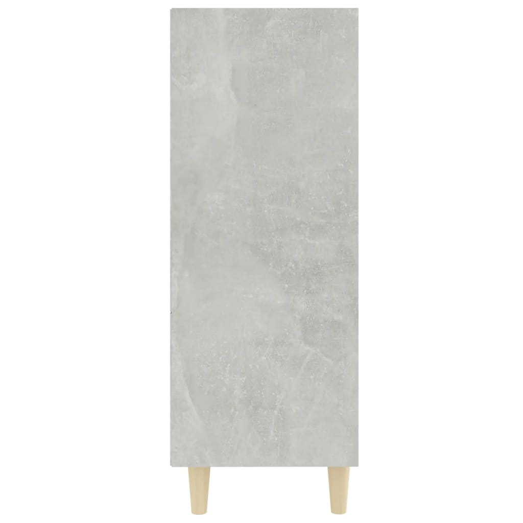 Skjenk betonggrå 69,5x32,5x90 cm konstruert tre