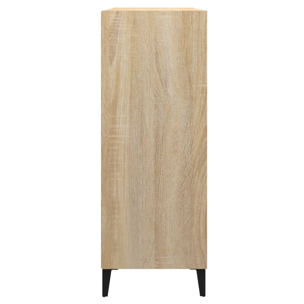 Skjenk sonoma eik 69,5x32,5x90 cm konstruert tre