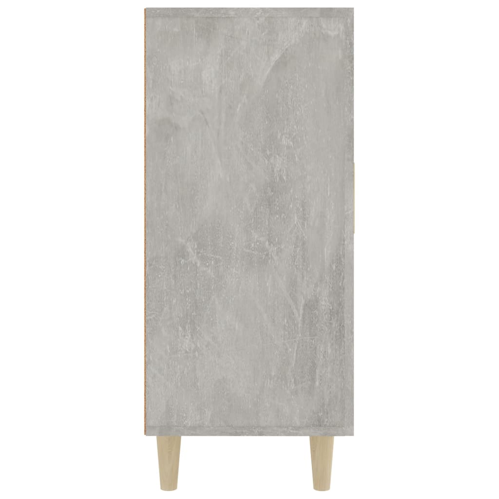 Skjenk betonggrå 90x34x80 cm konstruert tre vidaXL