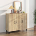 Skjenk sonoma eik 90x34x80 cm konstruert tre
