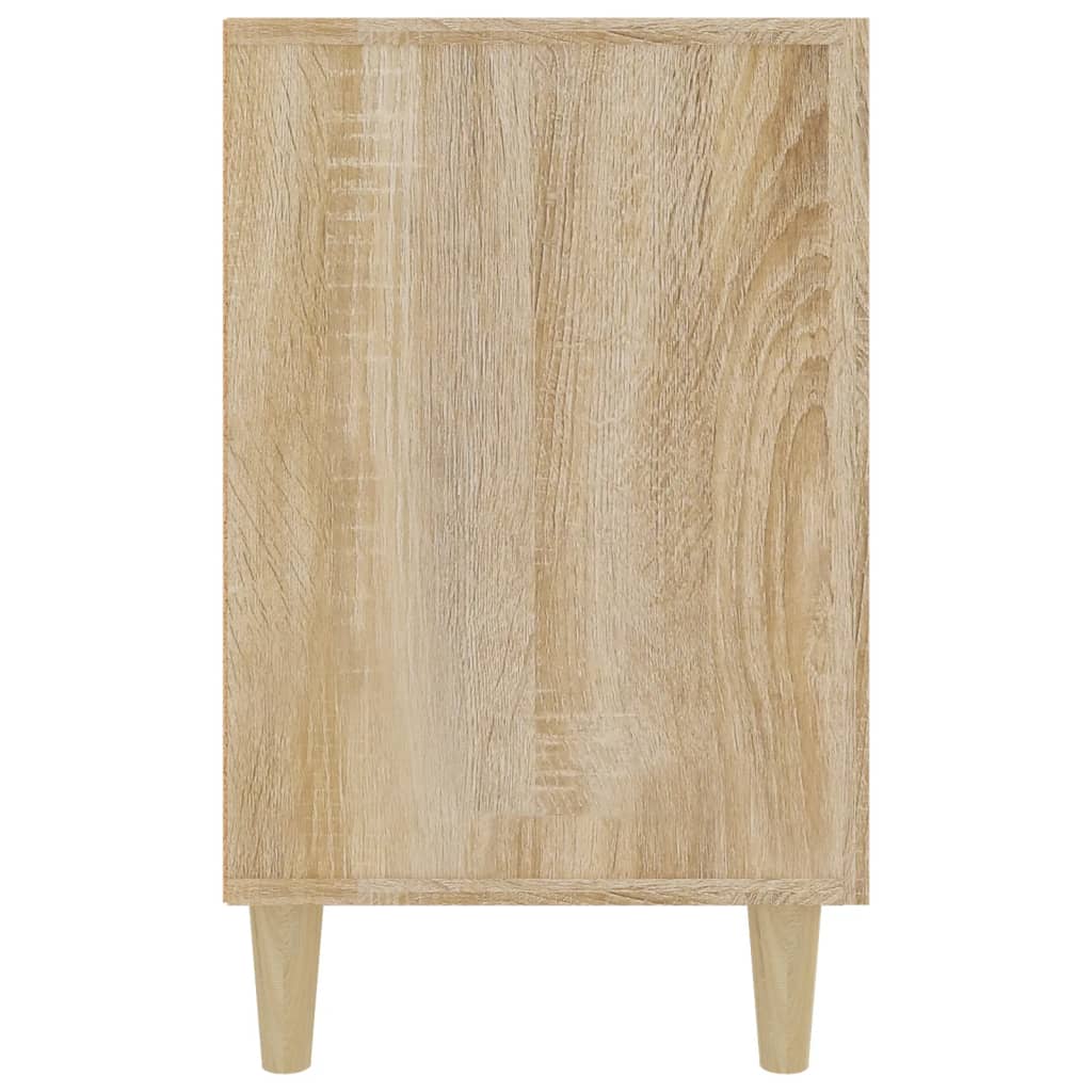 Skjenk sonoma eik 100x36x60 cm konstruert tre