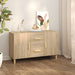 Skjenk sonoma eik 100x36x60 cm konstruert tre