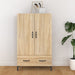 Highboard sonoma eik 70x31x115 cm konstruert tre
