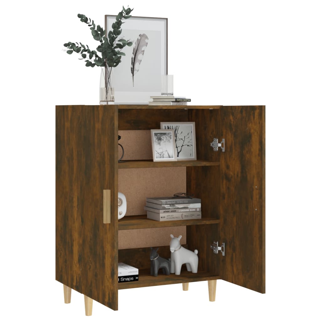 Skjenk røkt eik 70x34x90 cm konstruert tre