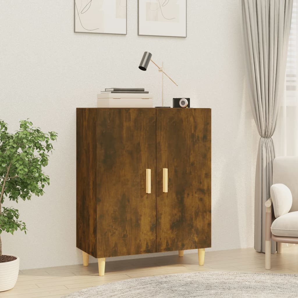 Skjenk røkt eik 70x34x90 cm konstruert tre