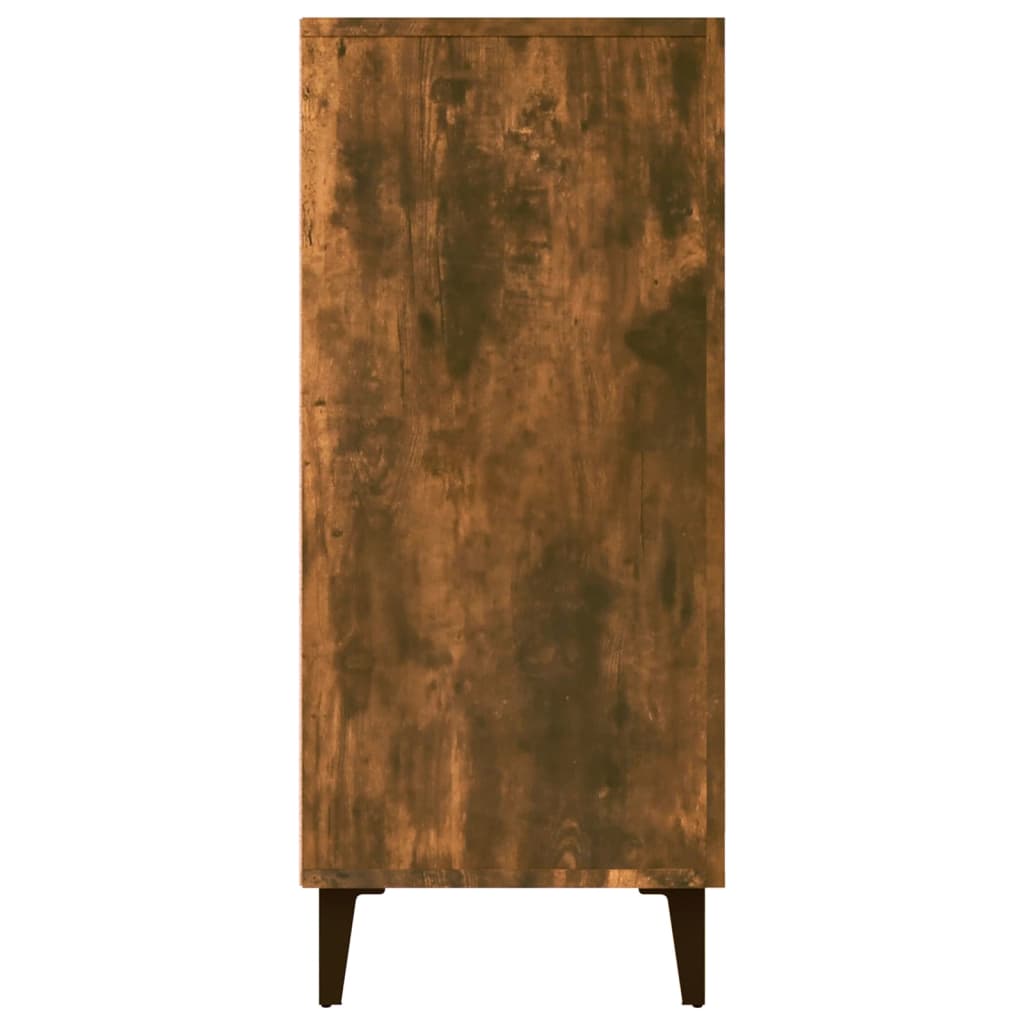 Skjenk røkt eik 90x34x80 cm konstruert tre