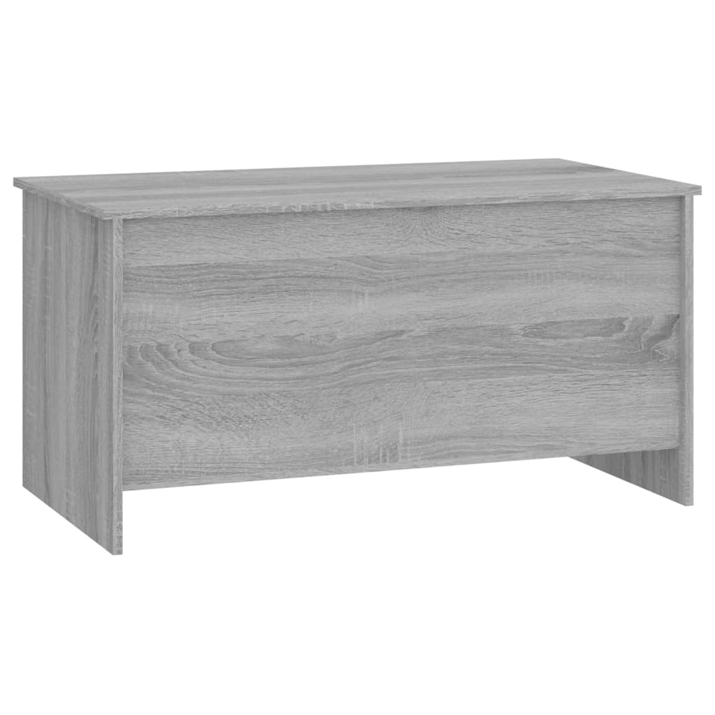 Salongbord grå sonoma 102x55,5x52,5 cm konstruert tre