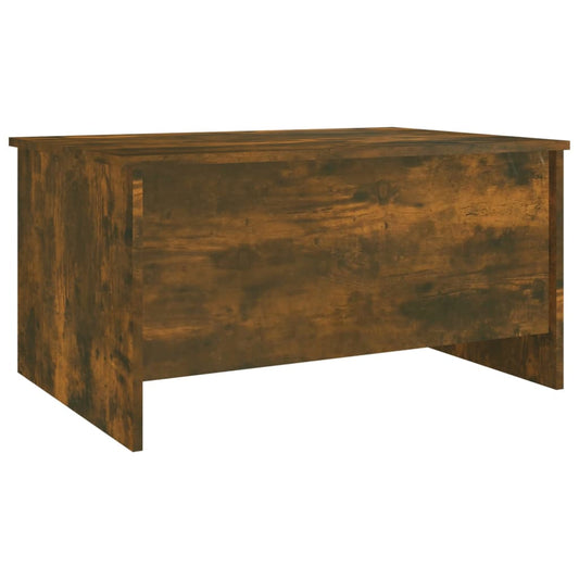 Salongbord røkt eik 80x55,5x41,5 cm konstruert tre