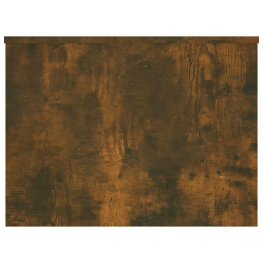 Salongbord røkt eik 80x55,5x41,5 cm konstruert tre