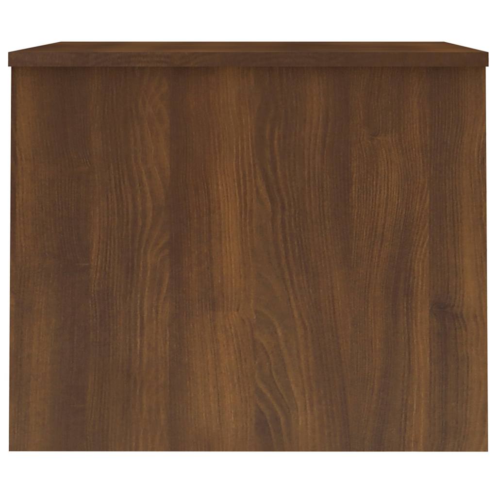 Salongbord brun eik 80x50,5x41,5 cm konstruert tre
