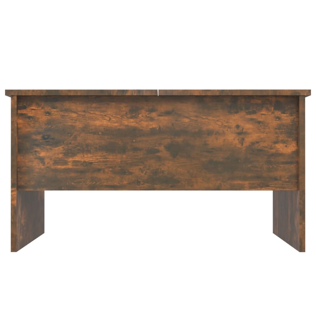 Salongbord røkt eik 80x50x42,5 cm konstruert tre